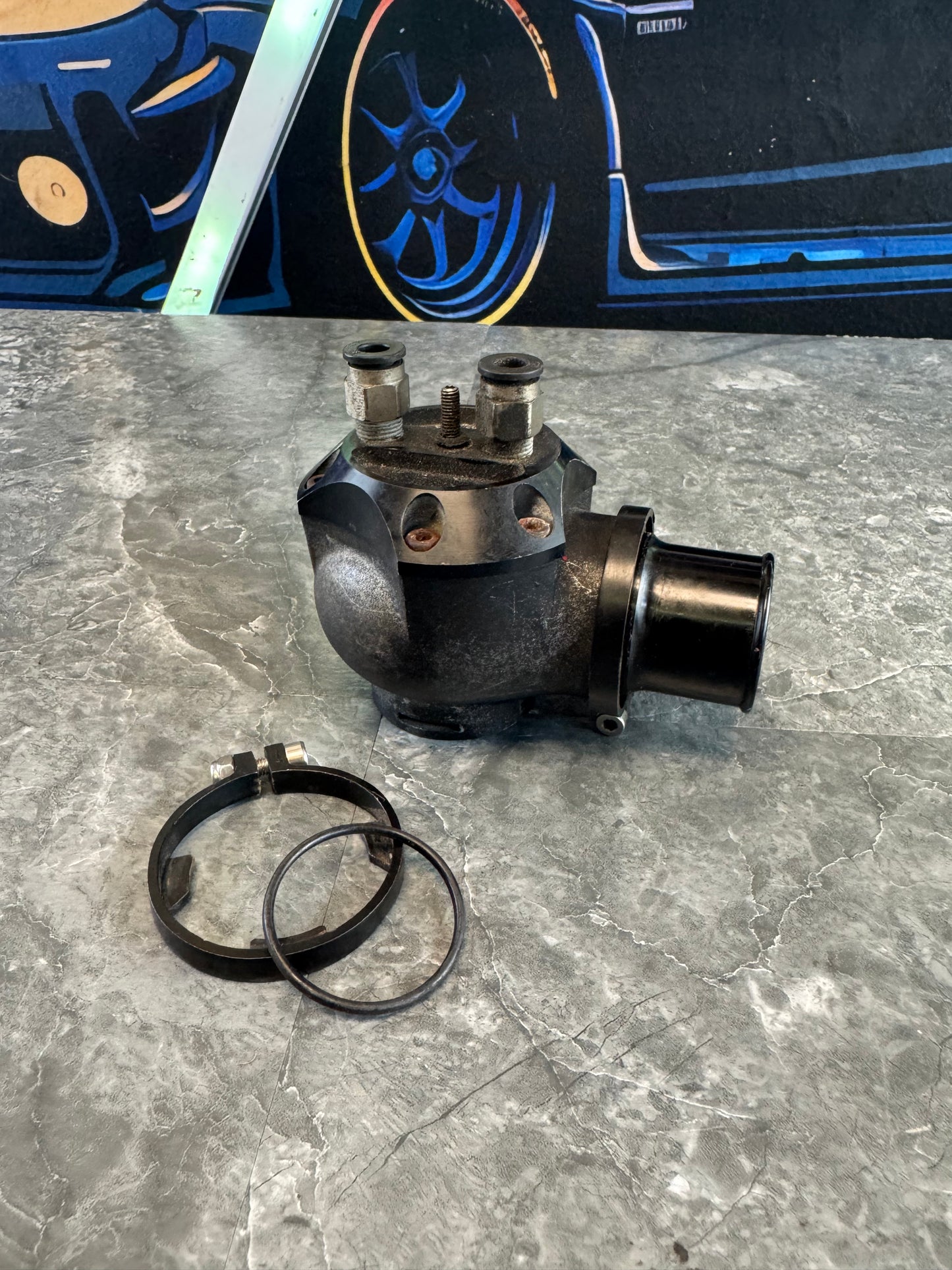 2004-2021 Subaru WRX STi Synapse DV Diverter Valve BOV Blow Off Valve With Charge Pipe DISCONTINUED