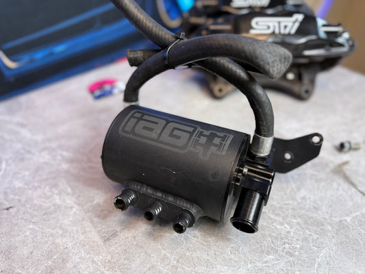 IAG performance AOS air oil separator v2 COMP 08-21 STi & wrx ej257 ej255