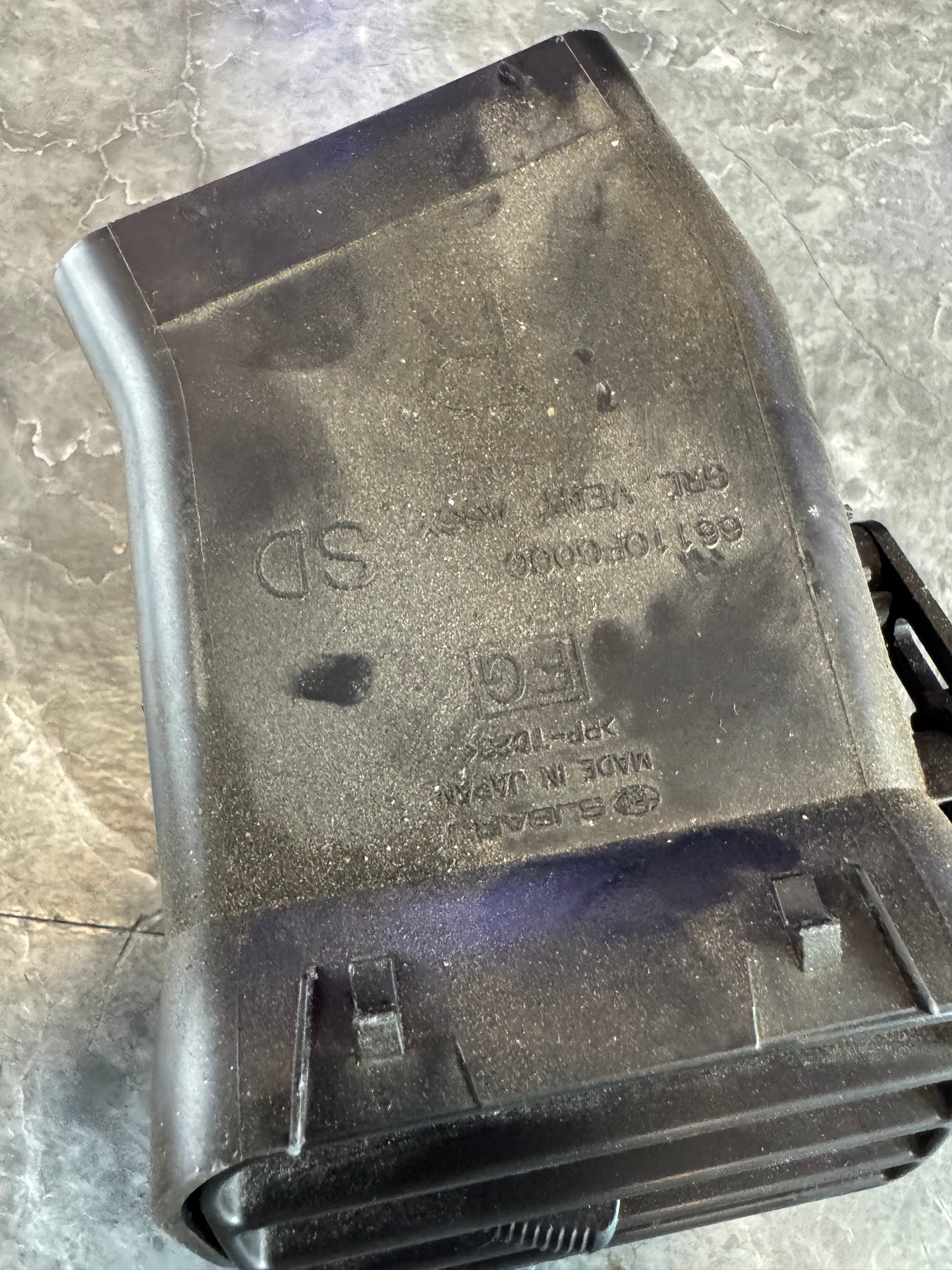 2008-2014 Subaru Impreza WRX STi OEM Passenger RH Dash Vent Climate Air Vent