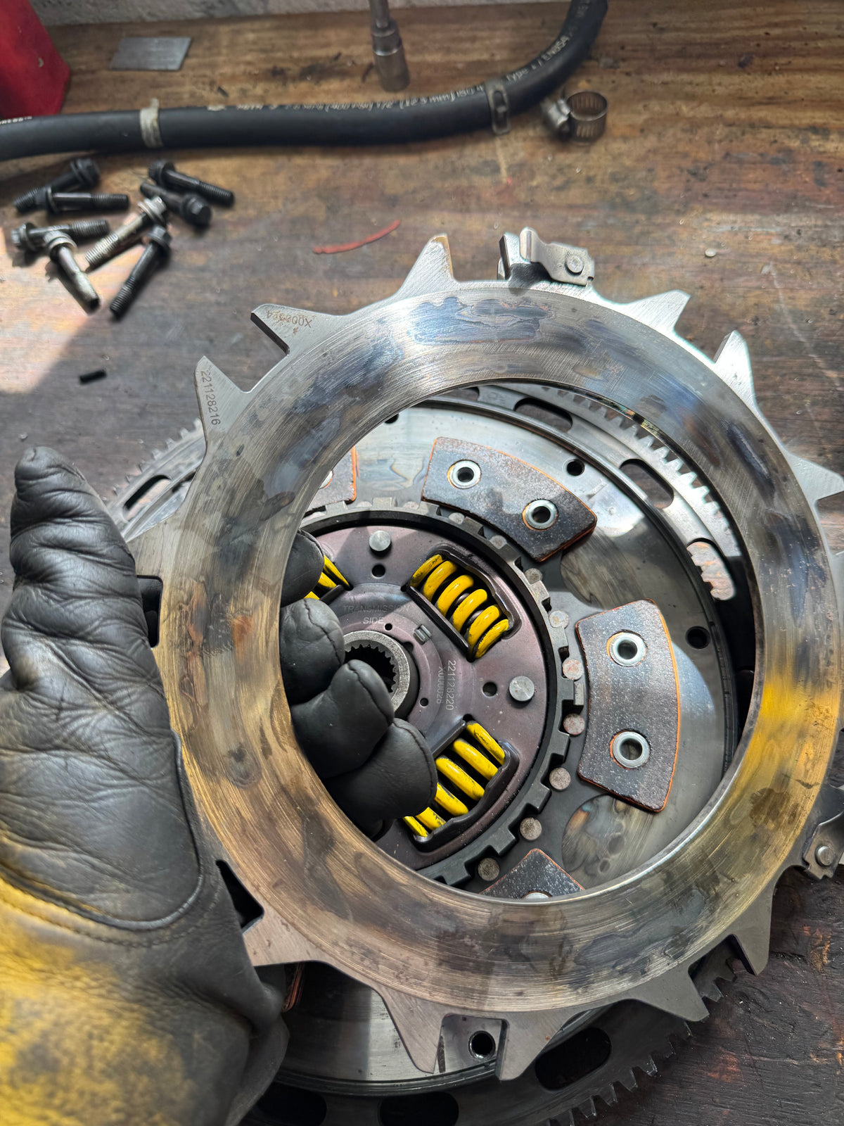2004-2021 Subaru WRX STi ACT Mod-Twin 225 Extreme 6-Puck Sprung Street Clutch Kit Organic Disk With Monolock Collar