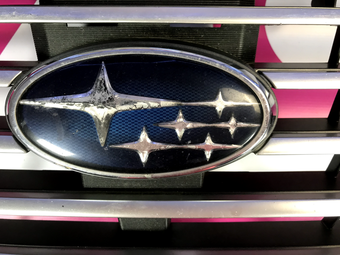 2006-2008 Subaru Forester Front Grille Assembly Suabaru Emblem