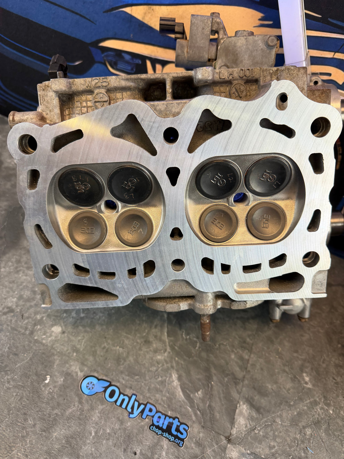 SUBARU STi 2008 - 2021 OEM W25 N25 dual avcs cylinder heads TESTED