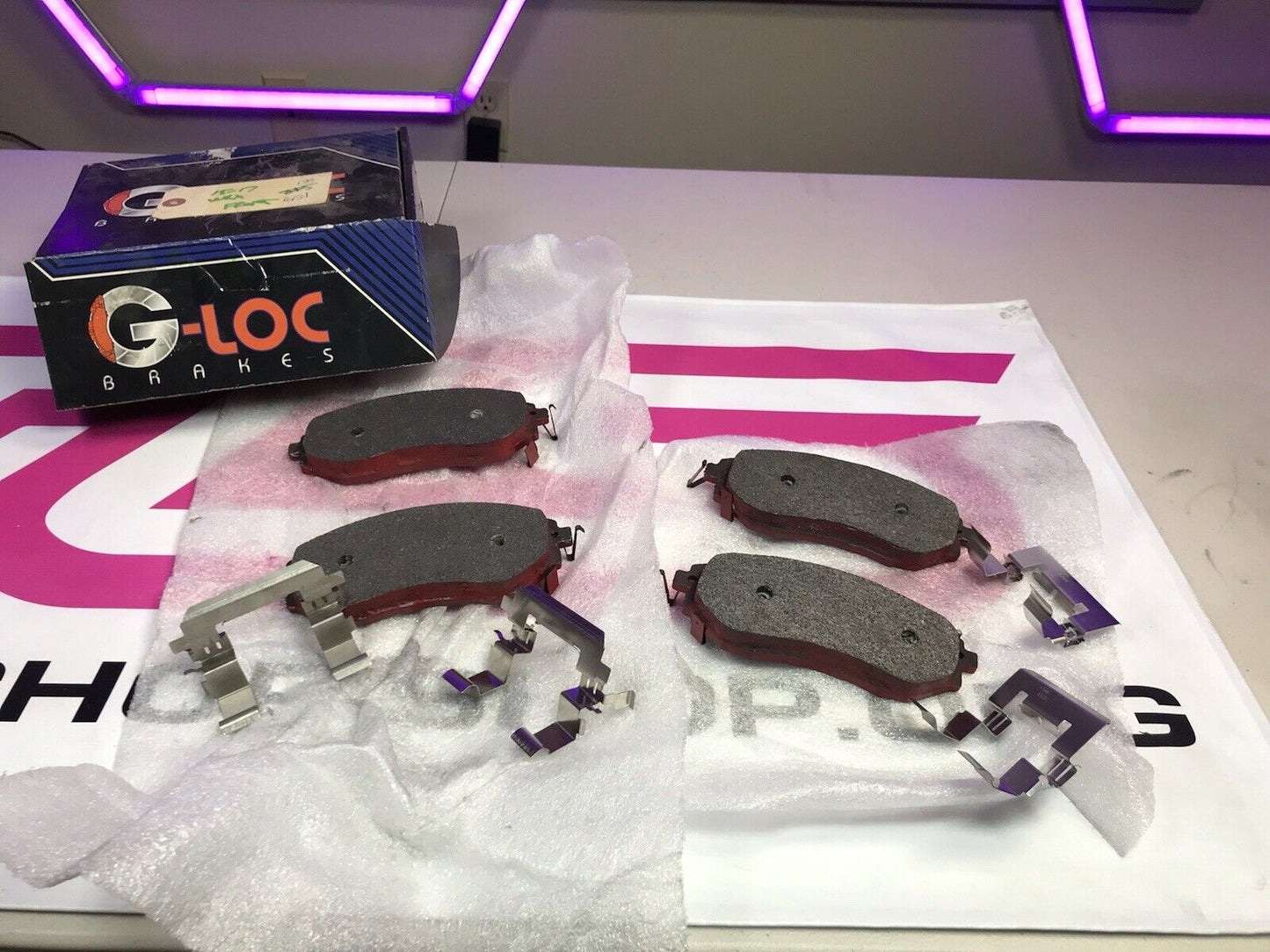 2015-2017 Subaru Impreza WRX G-LOC Front Brake Pads Gp1078-gs-1
