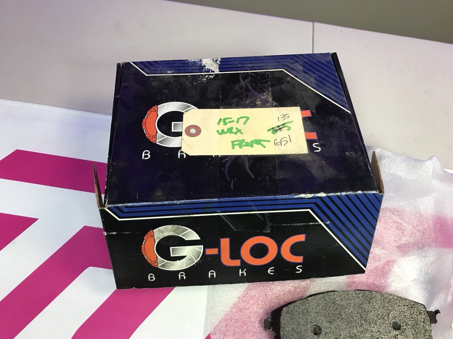 2015-2017 Subaru Impreza WRX G-LOC Front Brake Pads Gp1078-gs-1