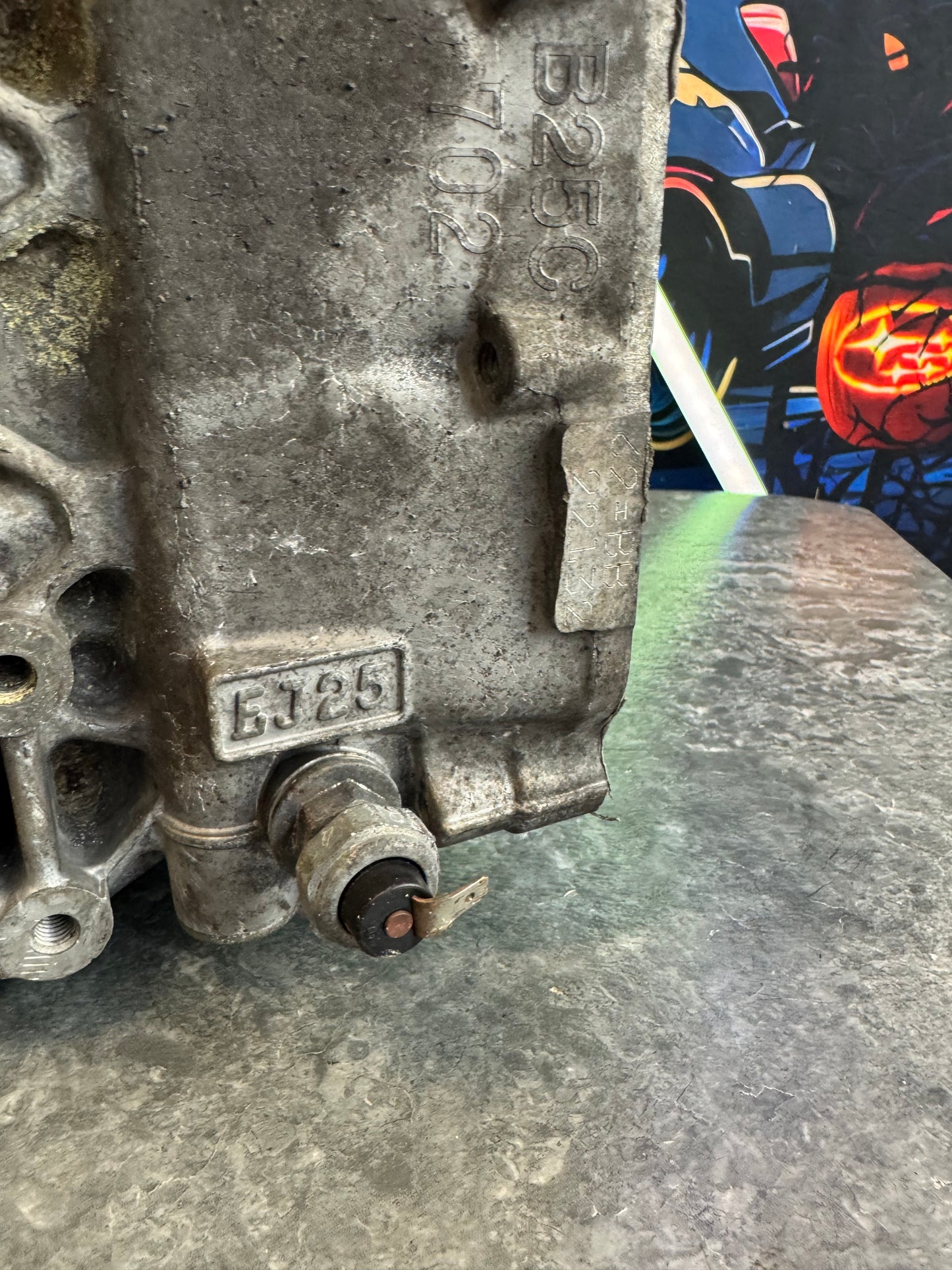 2004-2021 Subaru WRX & STi EJ255 EJ257 EJ 2.5L Engine Block Case Halves Short Block CORE Needs Work