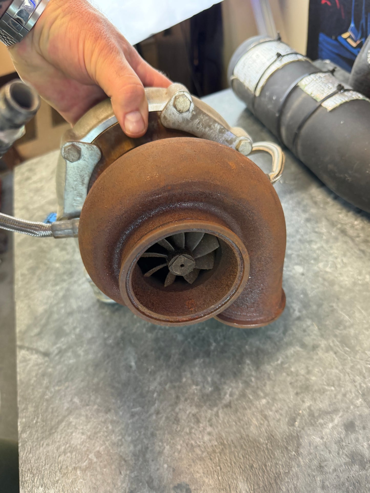 GARRETT “ 1050 “ G35-1050 GTX 3584 RS turbo Subaru STi & wrx 1000 + hp ball bearing billet