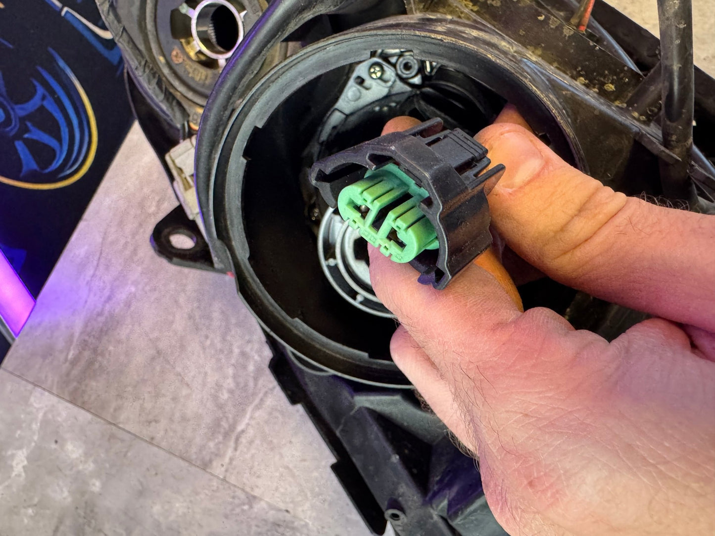 Subaru OEM 08-14 Subaru Impreza WRX LH Driver Side Headlight Assembly NON HID