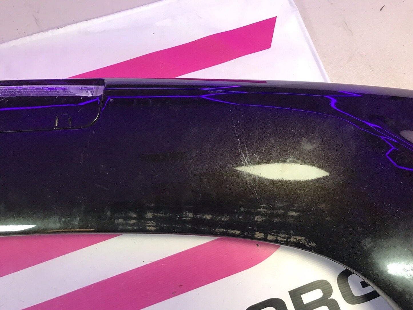 OEM 2002-2007 Subaru Impreza WRX Sedan Rear Spoiler Java Black Pearl