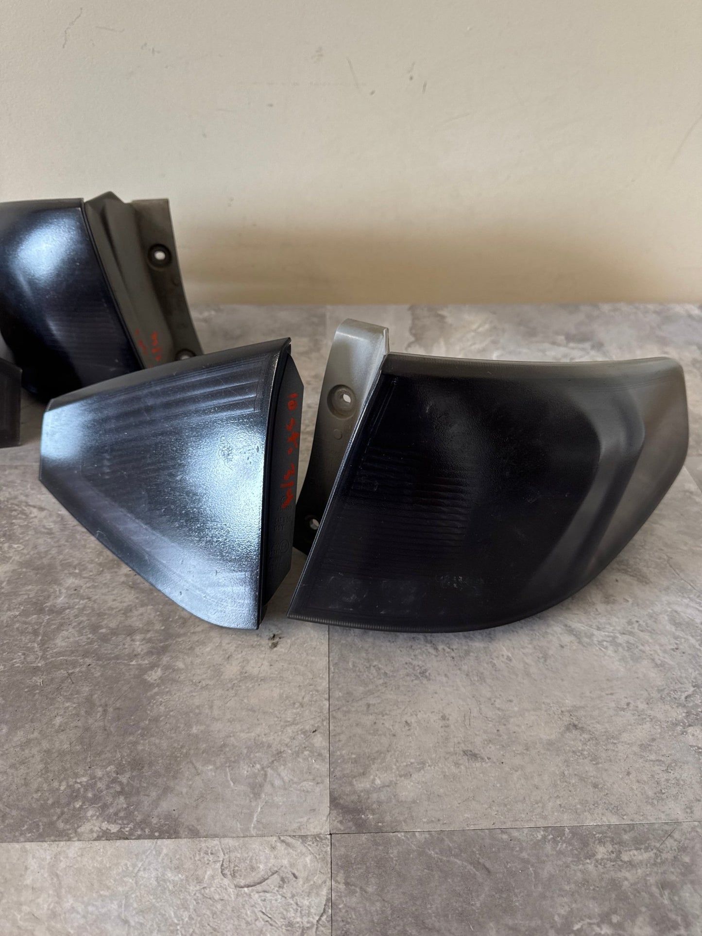 2008-2014 Subaru WRX STi Hatch Wagon Tail Light Assembly Set Custom Tinted