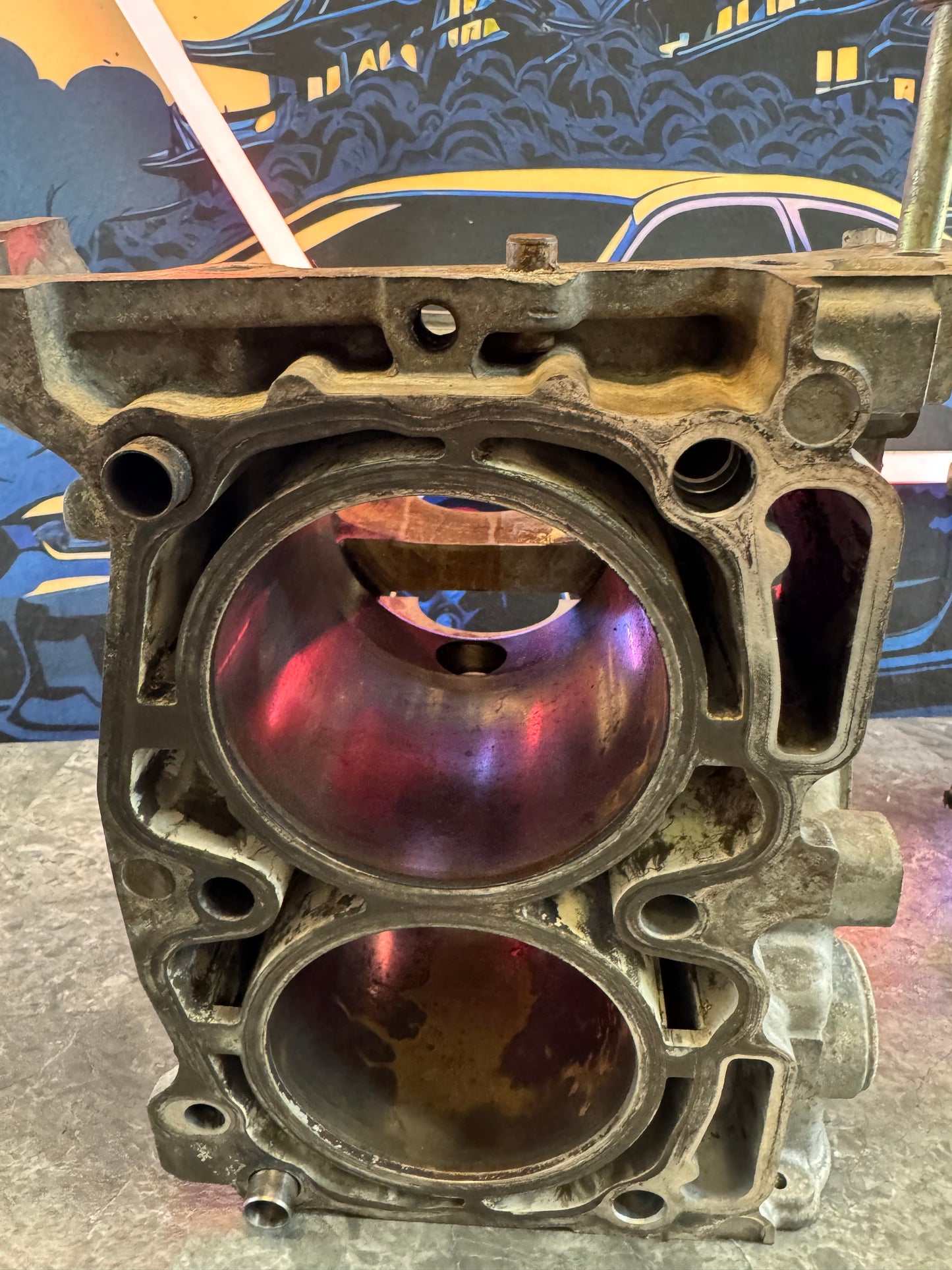2004-2021 Subaru WRX & STi EJ255 EJ257 EJ 2.5L Engine Block Case Halves Short Block CORE Needs Work
