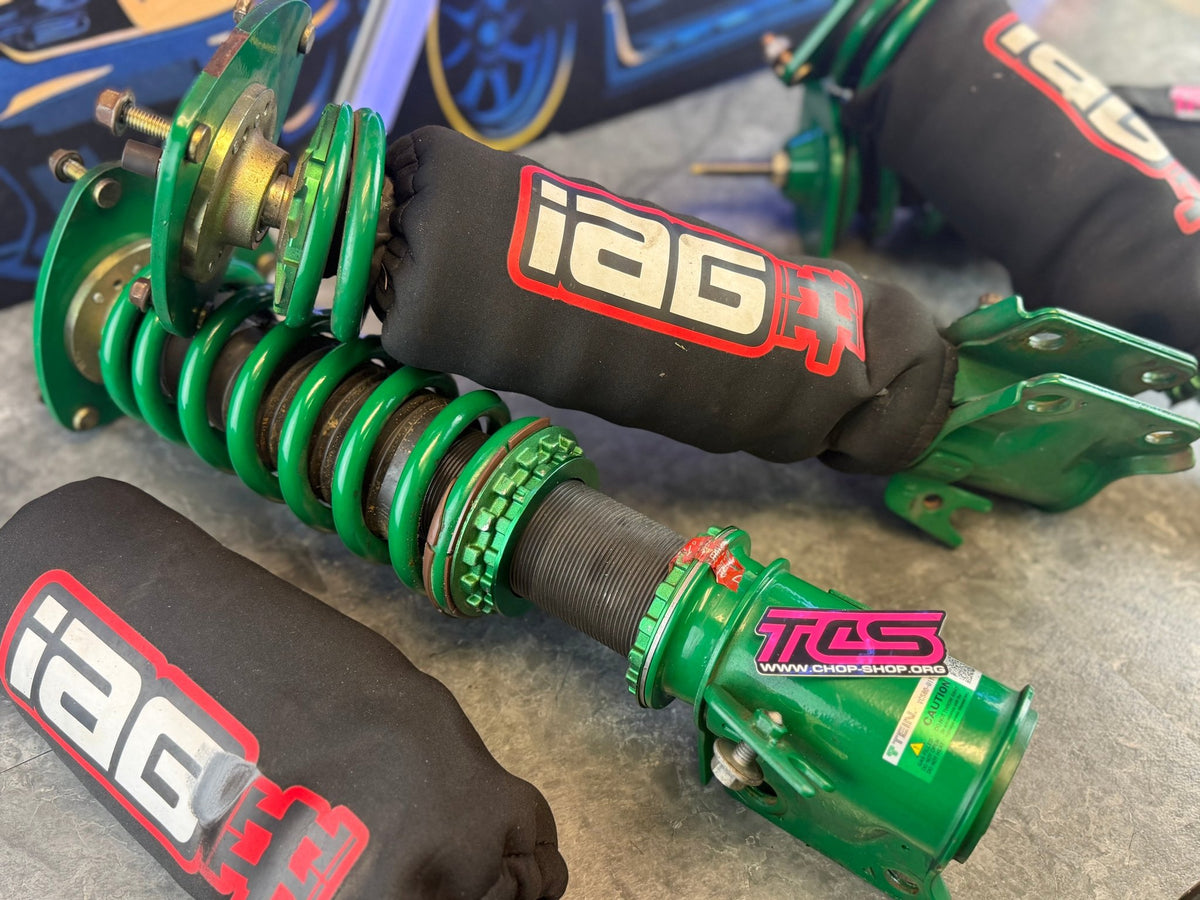 TEIN coilovers 2008 - 2014 Subaru wrx 5x100 adjustable w: iag bags FLEX Z