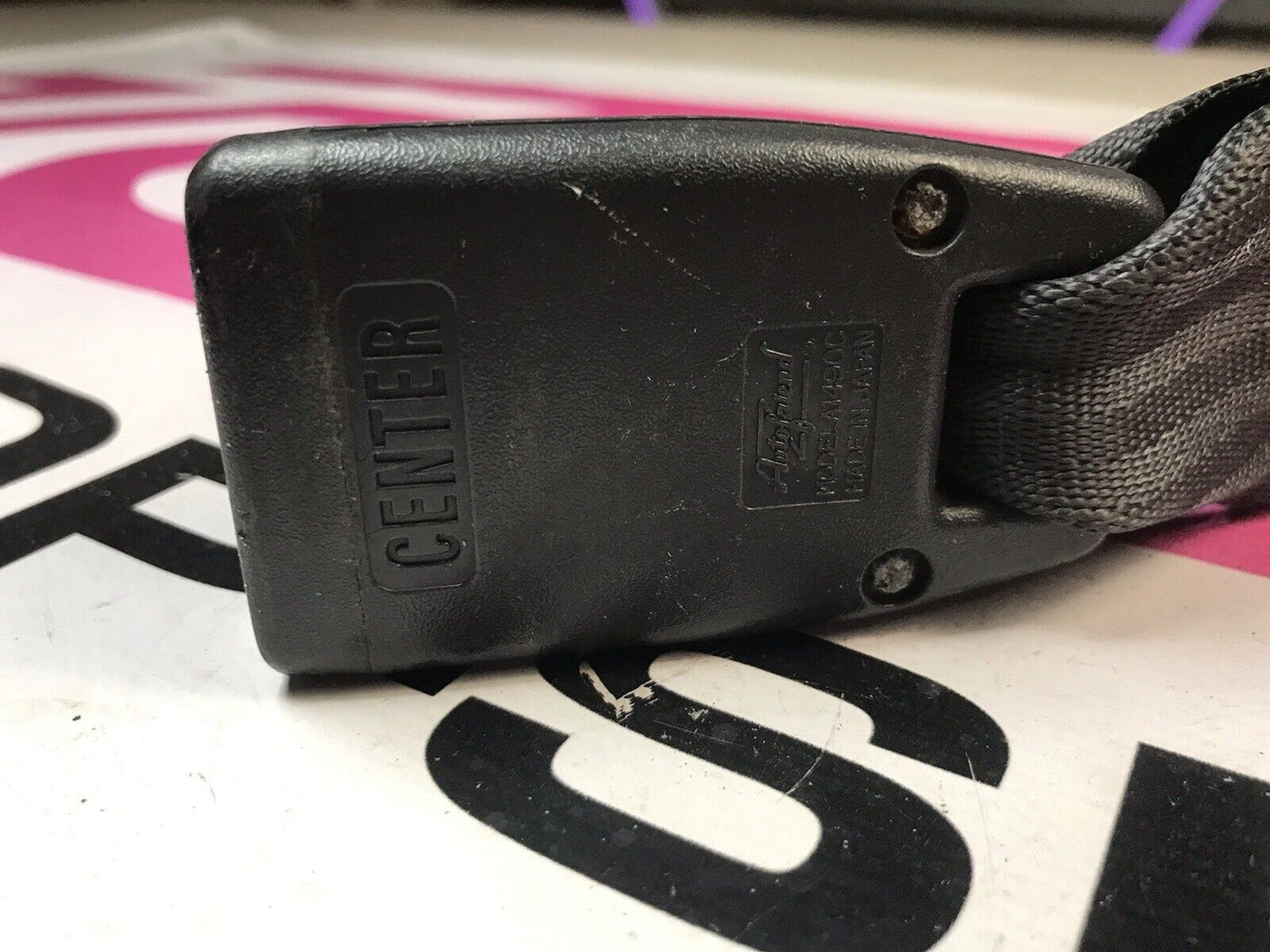 OEM Rear Center Seat Belt Buckle Assembly 02-07 Subaru Impreza/WRX/STi