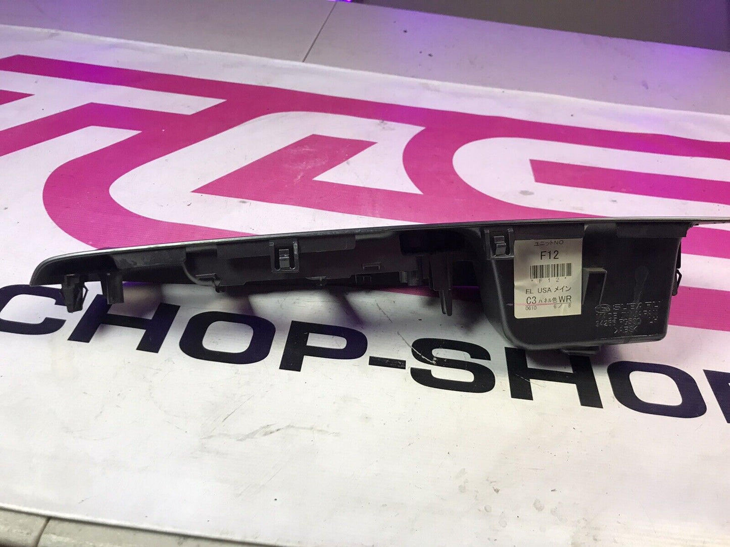 OEM 2008-2010 Subaru Impreza/WRX/STi/Outback/Forester Door Switch Trim Panel LH