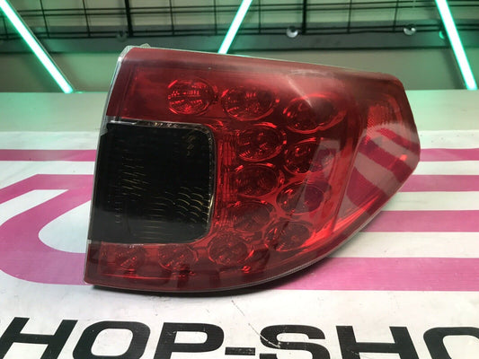 2008-2014 Subaru WRX STi Hatch Wagon Right Rear Outer Tail Light Assembly Smoked