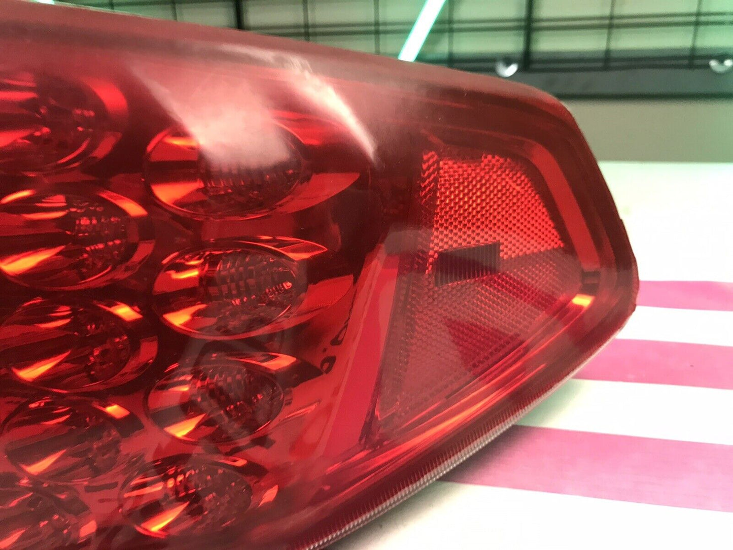 2008-2014 Subaru WRX STi Hatch Wagon Right Rear Outer Tail Light Assembly Smoked