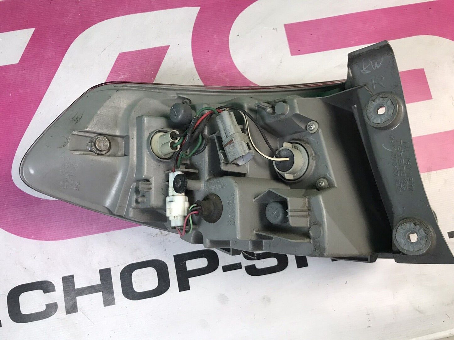 2008-2014 Subaru WRX STi Hatch Wagon Right Rear Outer Tail Light Assembly Smoked