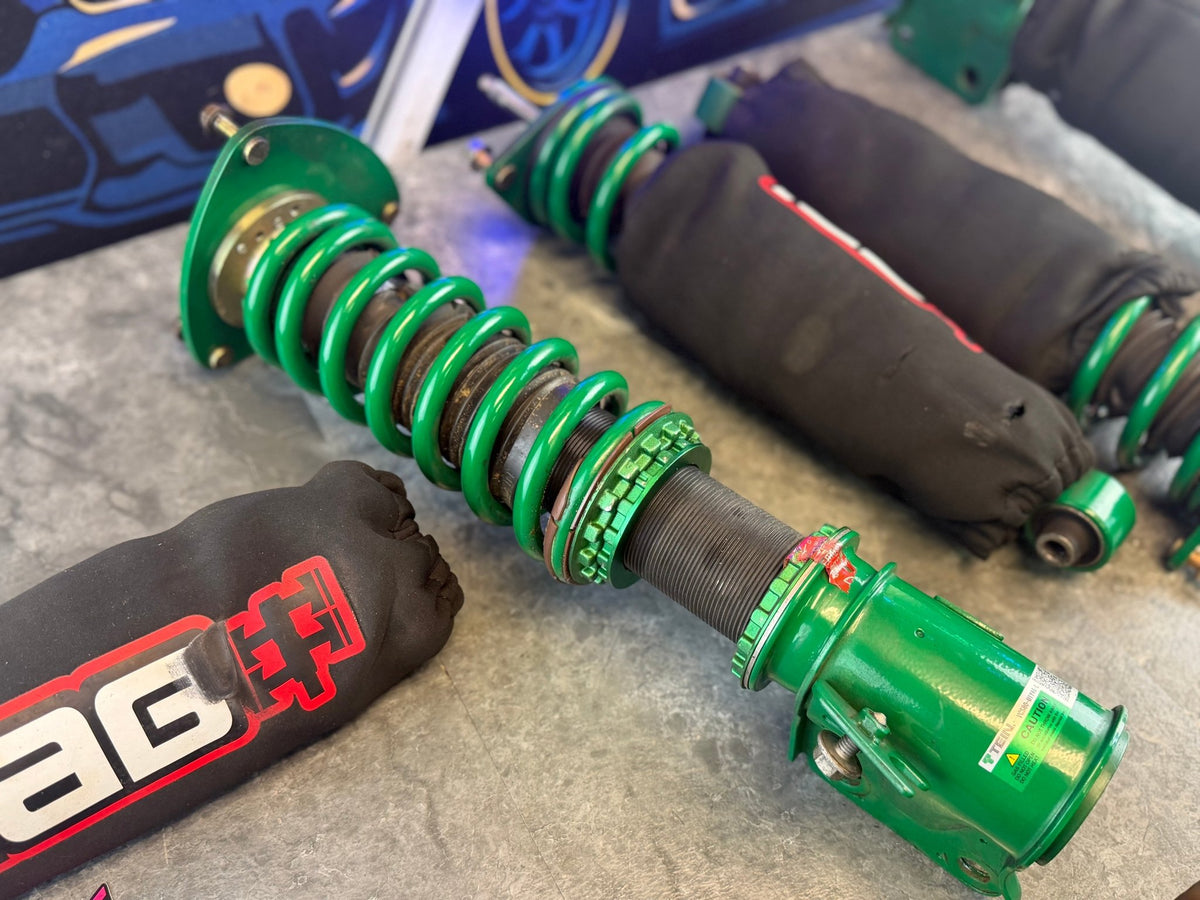 TEIN coilovers 2008 - 2014 Subaru wrx 5x100 adjustable w: iag bags FLEX Z