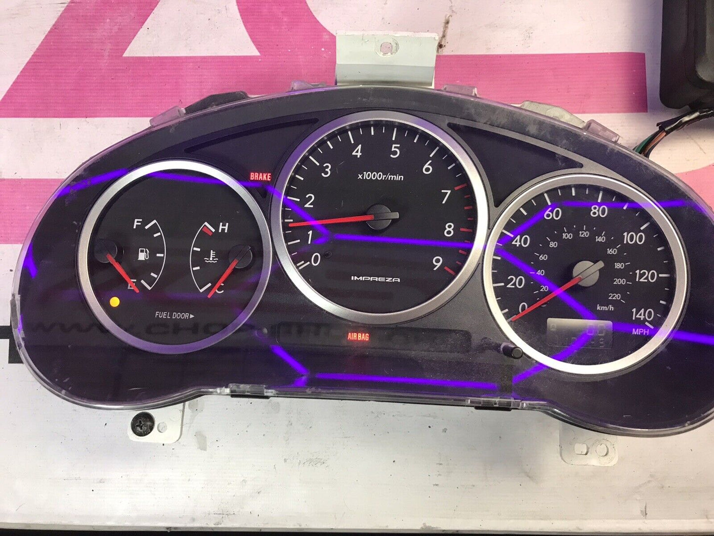 OEM Speedometer Gauge Cluster 85014FE160 Subaru Impreza WRX 2005 110K