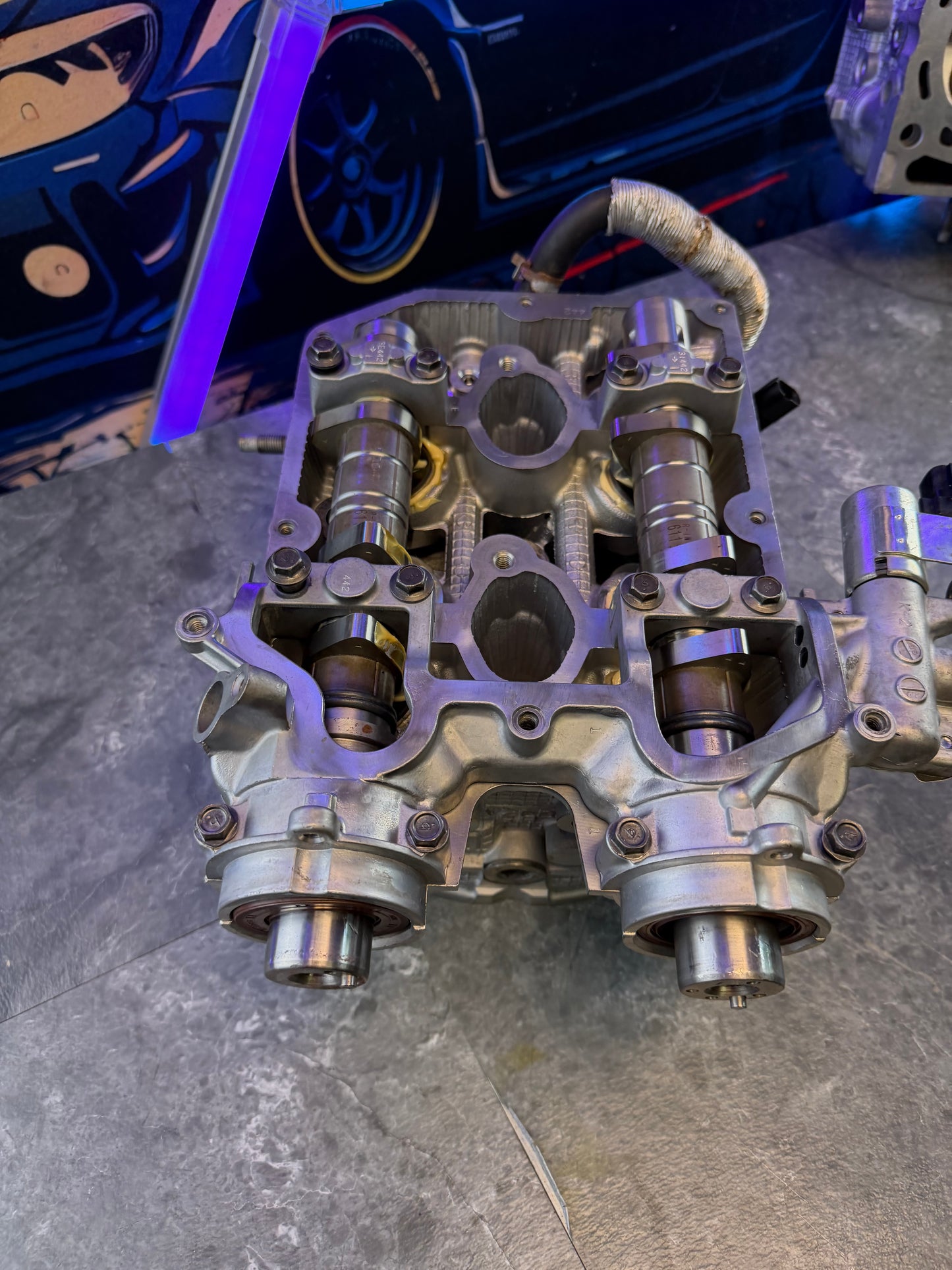 2007 SUBARU STi oem cylinder heads SAVCS single intake avcs WRX ej257 ej257
