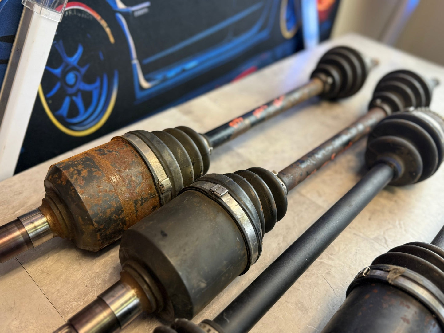 DSS Subaru STi driveshaft shop 800 hp axles axle front & rear 2005-2007 5x114 STi