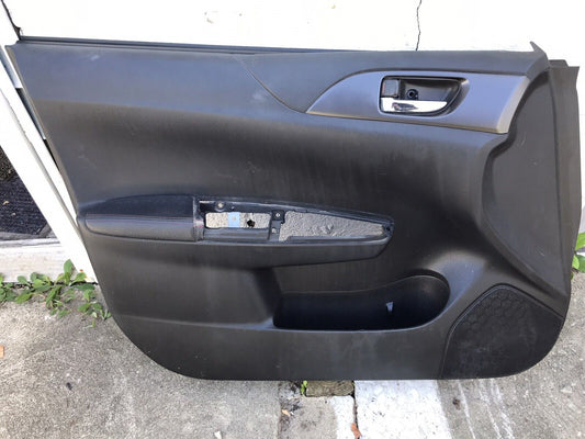 OEM 08-14 Subaru Impreza WRX STi LH Front Driver Side Door Panel