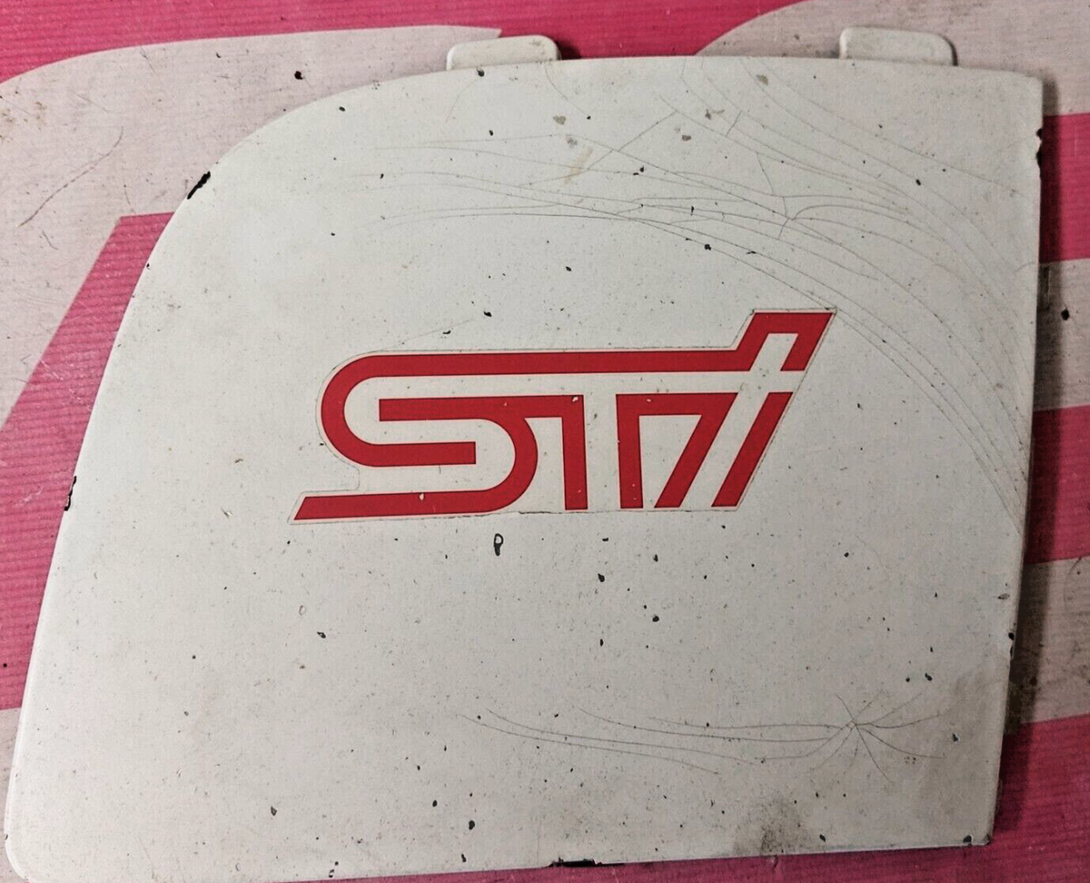 2006-2007 Subaru Impreza WRX STi OEM White Fog Light Cover Trim