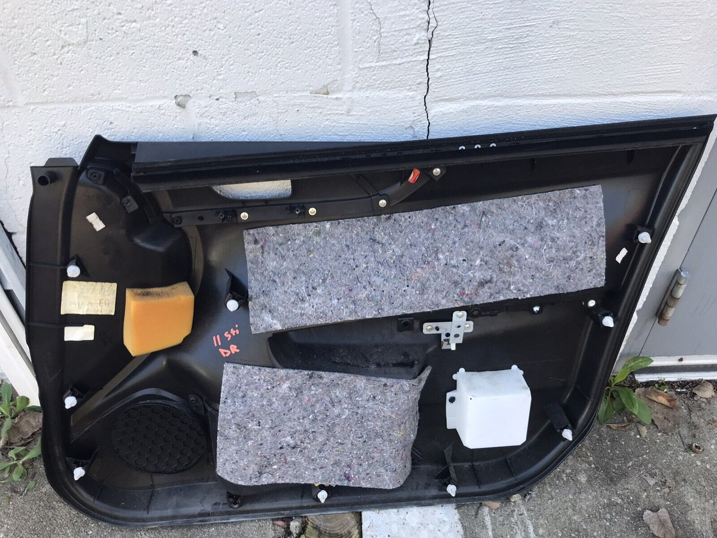 OEM 08-14 Subaru Impreza WRX STi LH Front Driver Side Door Panel