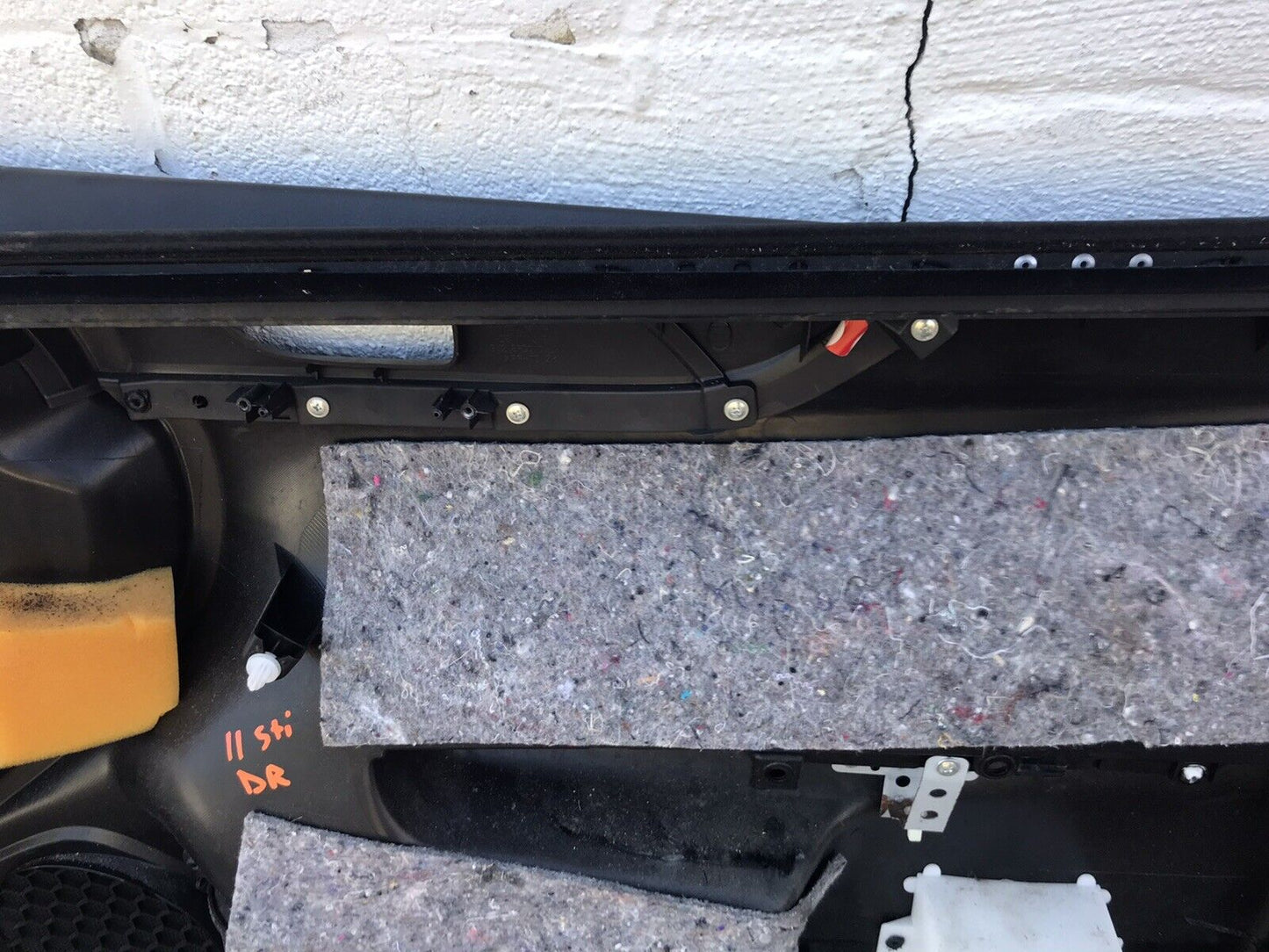 OEM 08-14 Subaru Impreza WRX STi LH Front Driver Side Door Panel