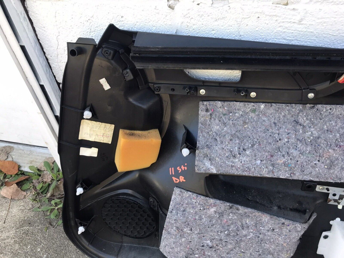 OEM 08-14 Subaru Impreza WRX STi LH Front Driver Side Door Panel