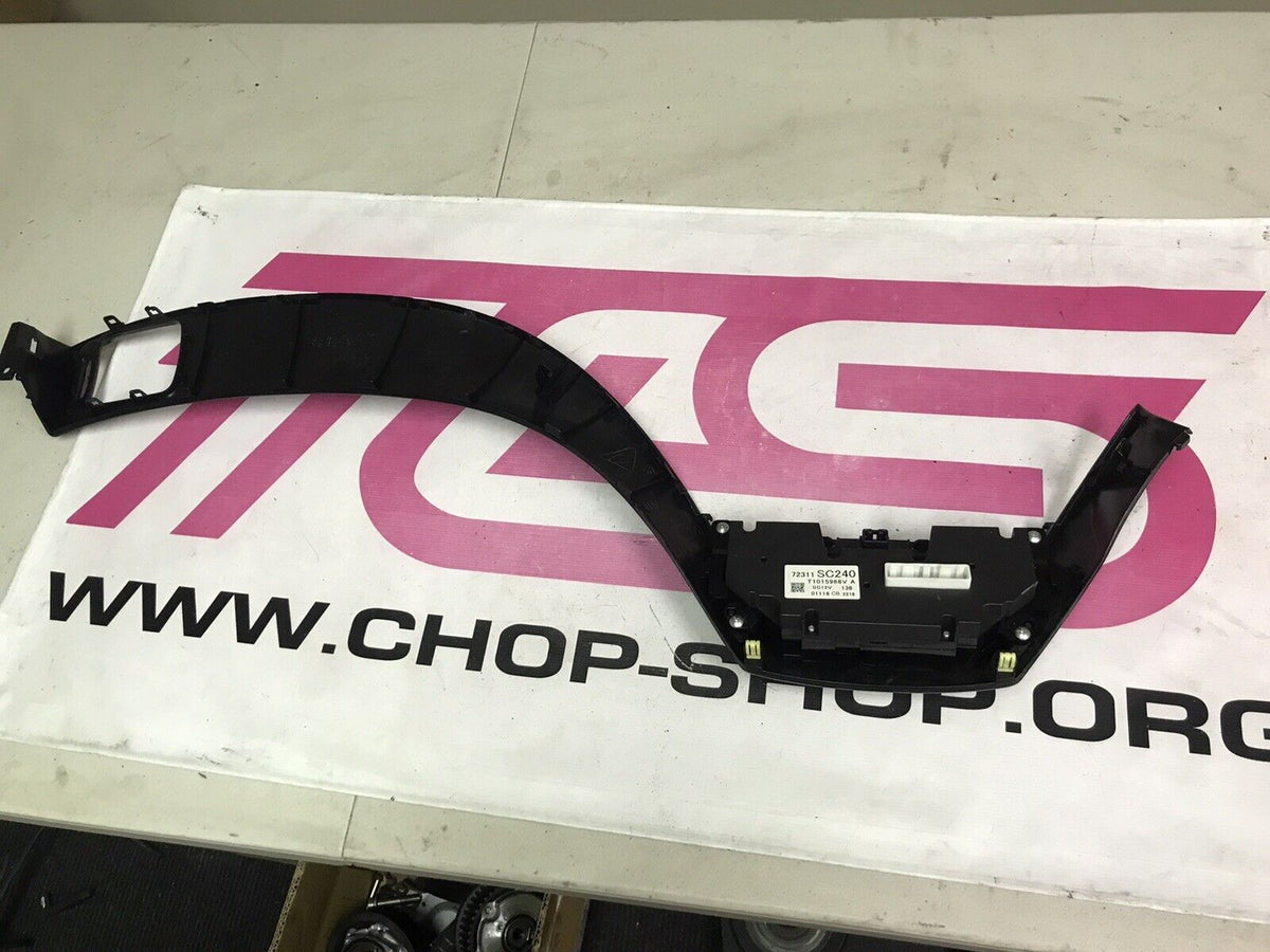 2011-2014 Subaru WRX STi Climate OEM Control Heater Assembly Trim