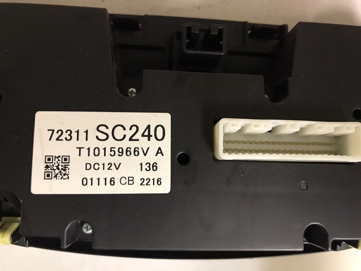 2011-2014 Subaru WRX STi Climate OEM Control Heater Assembly Trim