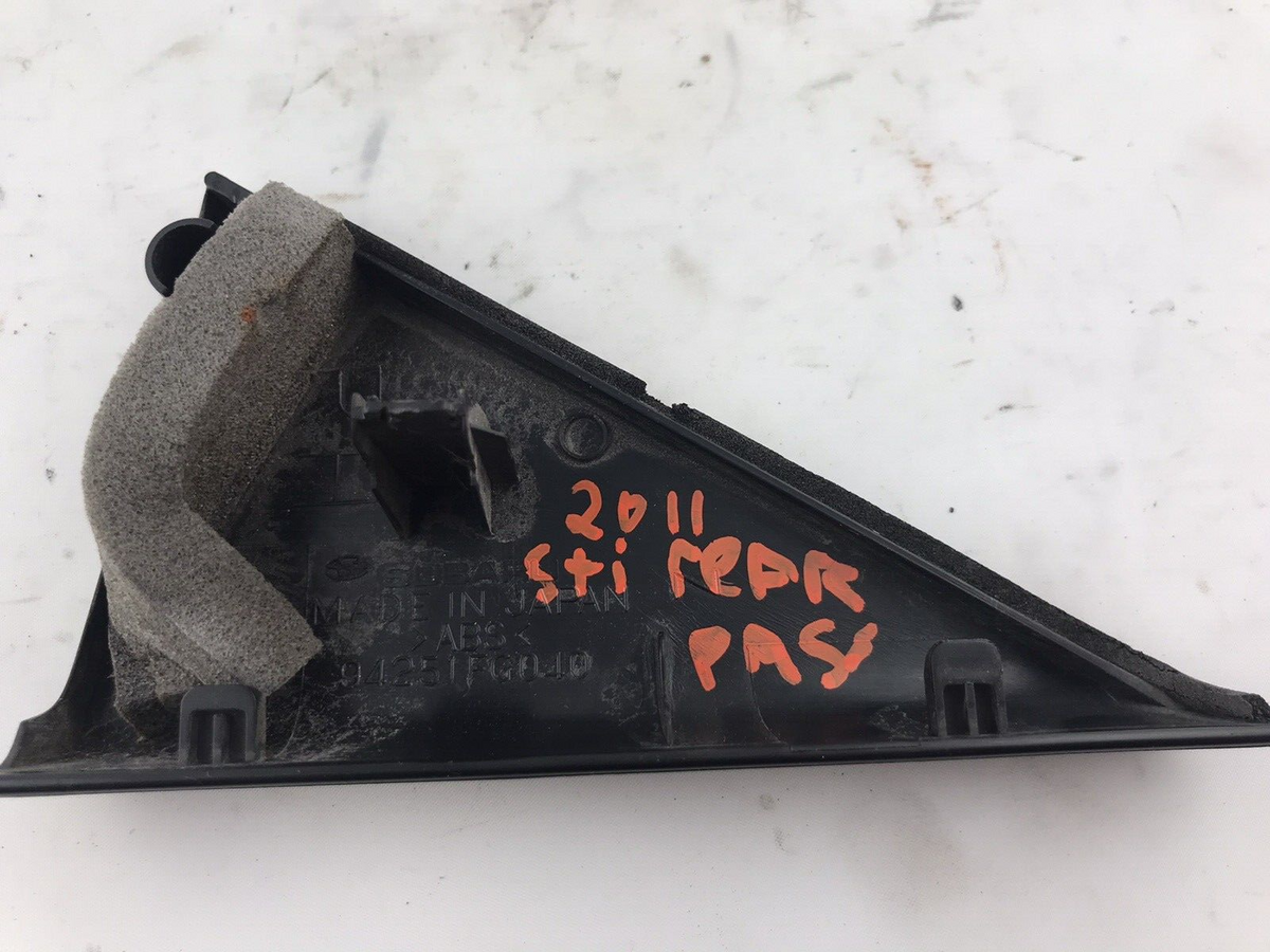 2008-2014 Subaru WRX STi Interior OEM Rear Right Door Trim