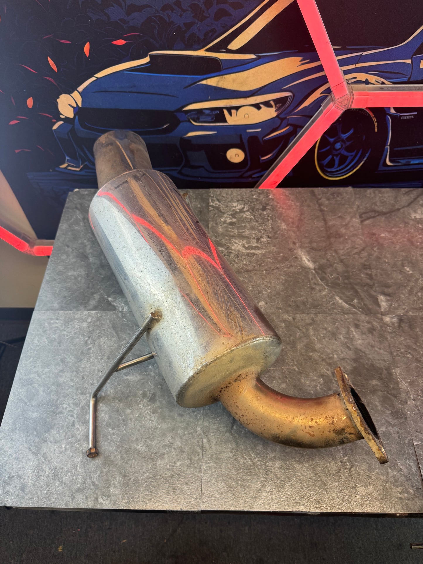 2011-2017 Subaru WRX STi Perrin Catback Exhaust System Modified