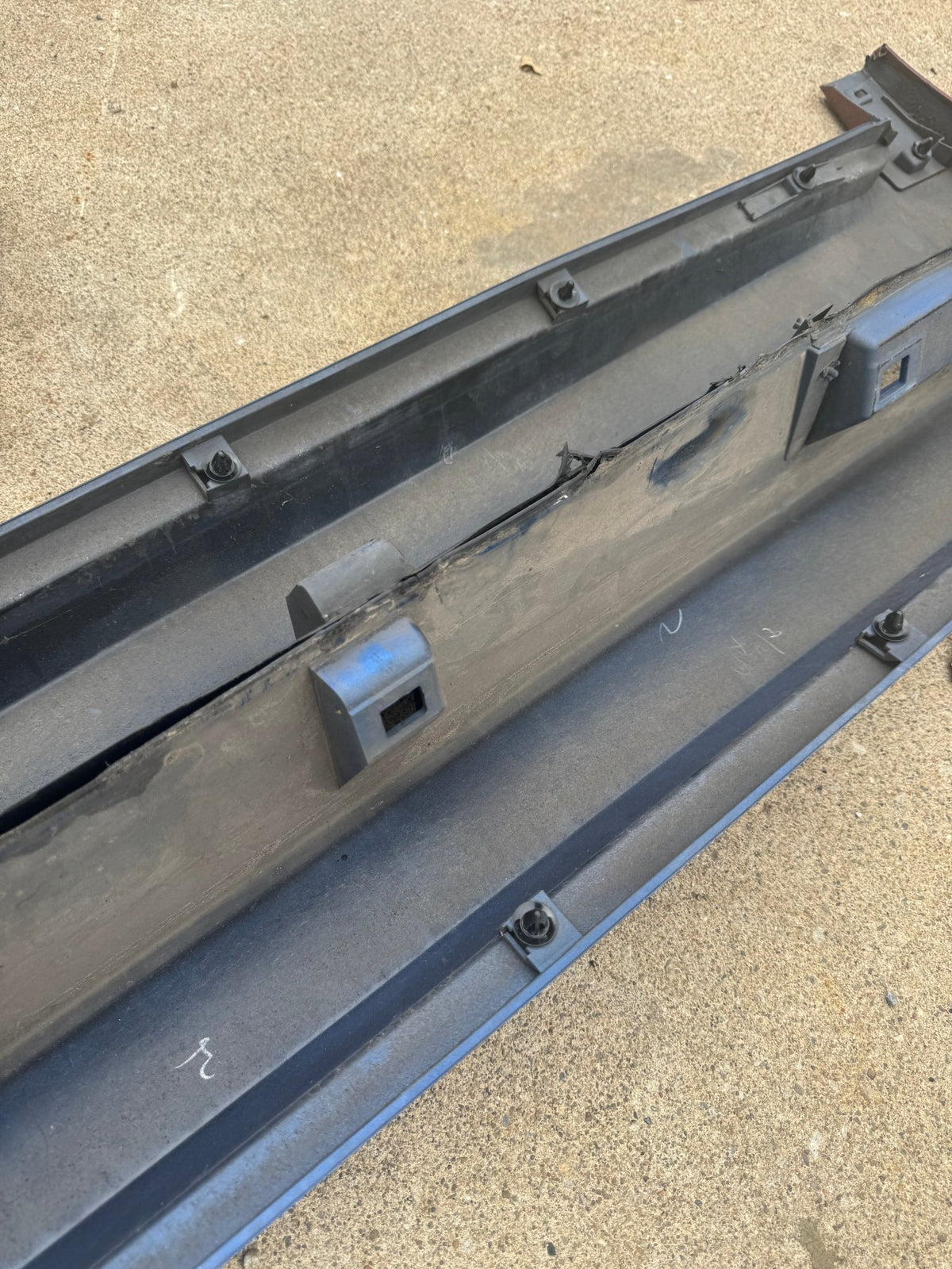 2011-2014 Subaru WRX / 2008-2014 Subaru WRX STi Hatch OEM World Rally Blue WRB Side Skirts Assembly Wrapped