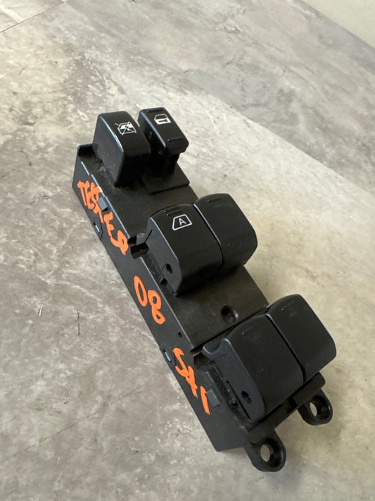 2008-2011 Subaru Impreza WRX STI Door Lock Window Master Switch Left 08-11