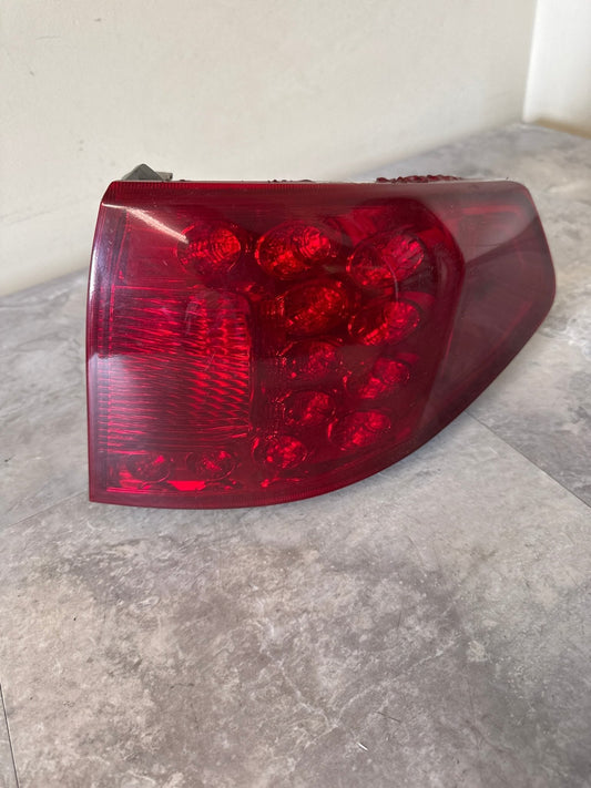 2008-2014 Subaru WRX STi Hatch Wagon Right Rear Outer Tail Light Assembly Red