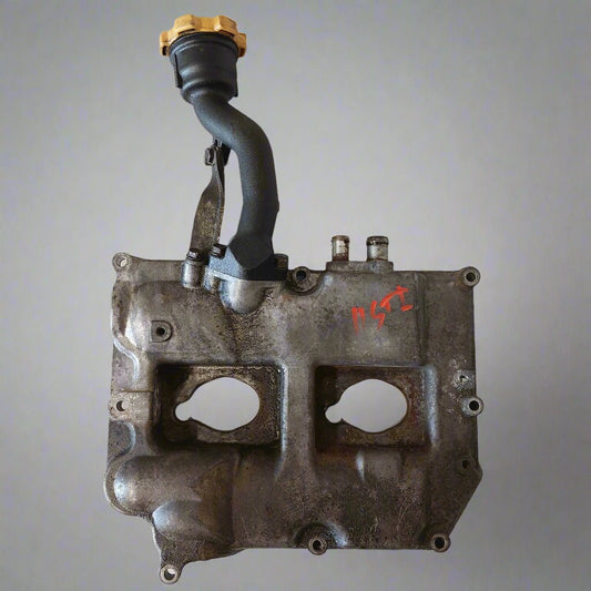 2008-2014 Subaru WRX STi Driver OEM Side Engine Valve Cover LH Filler Neck