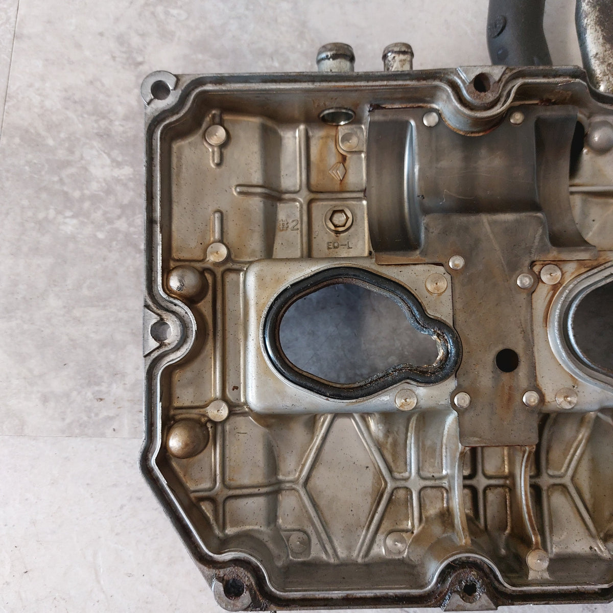 2008-2014 Subaru WRX STi Driver OEM Side Engine Valve Cover LH Filler Neck