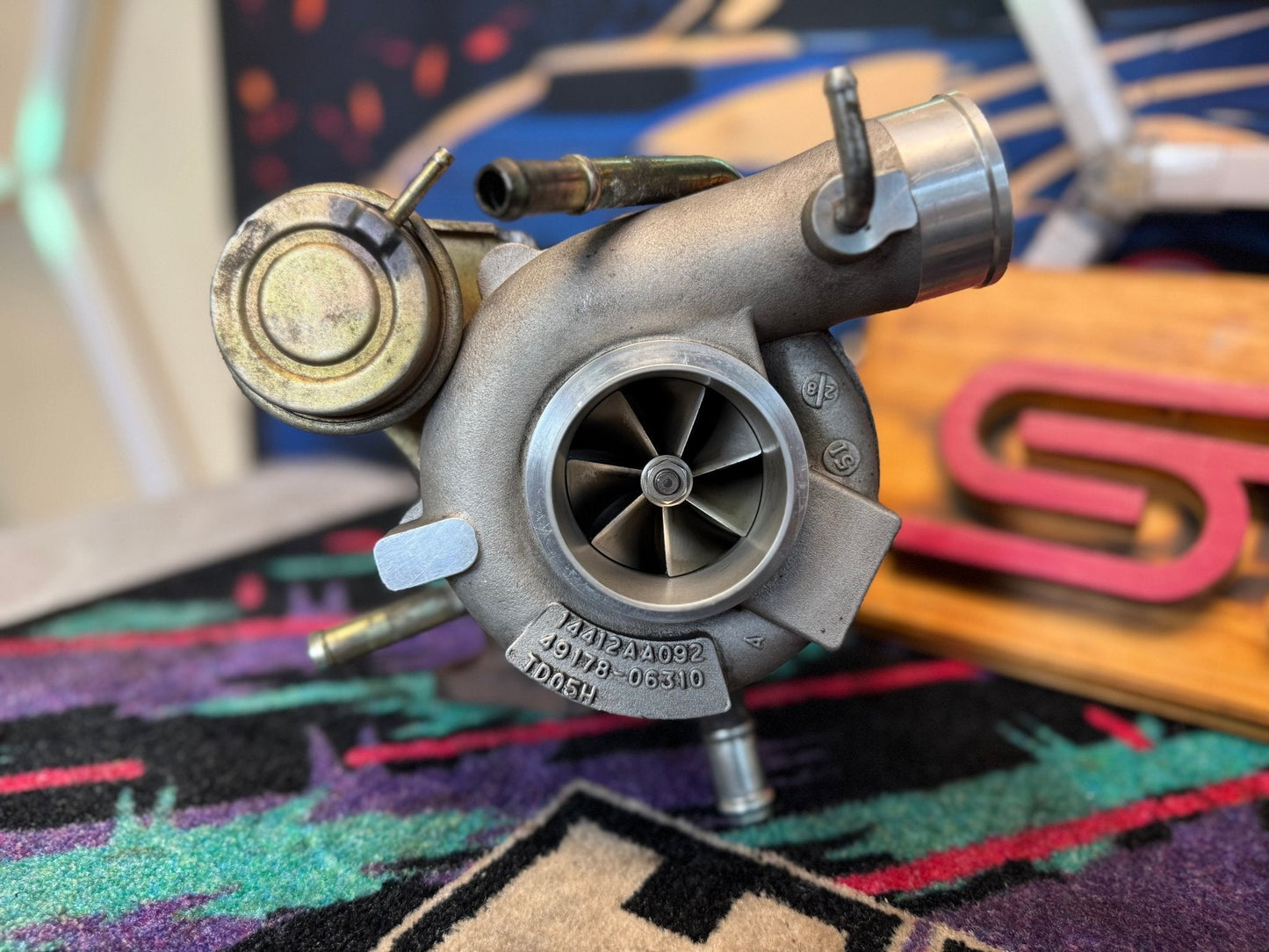 FP BLUE turbo 04-21 Subaru STi 02-07 wrx 475 hp 73 HTA billet turbo charger