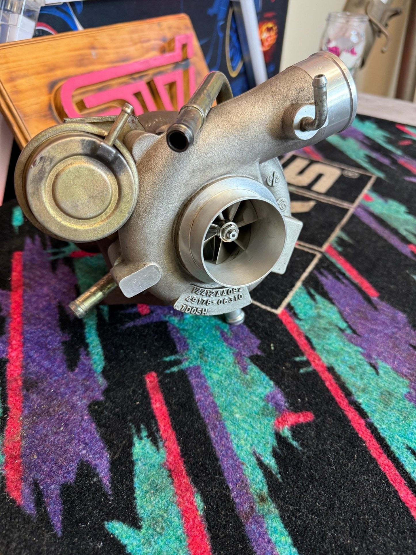 FP BLUE turbo 04-21 Subaru STi 02-07 wrx 475 hp 73 HTA billet turbo charger