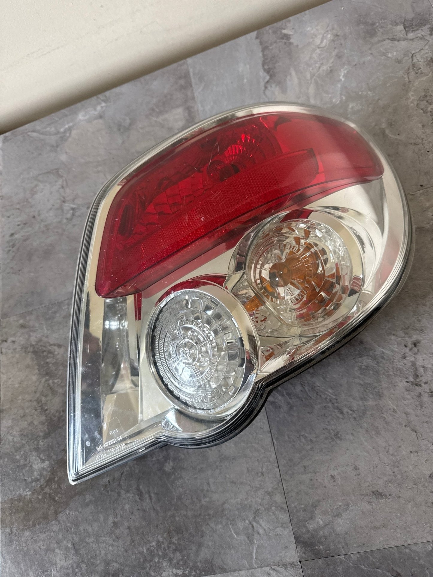 2006-2007 Subaru Impreza WRX STi Tail Light Wagon RH Right Passenger Side
