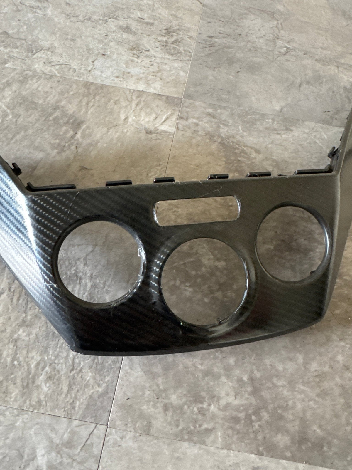 2008-2014 Subaru Impreza WRX STi Dash Climate Control HVAC Trim Cover