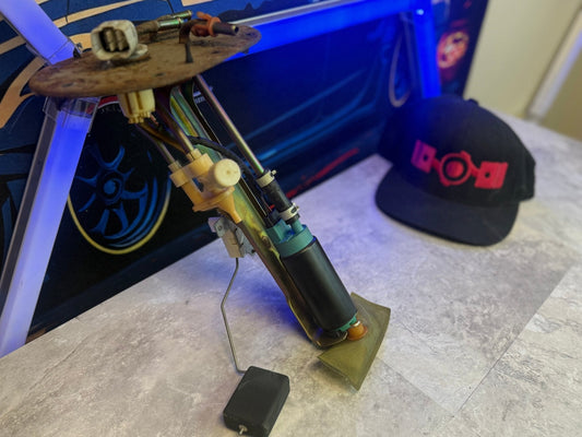 2002 Bugeye WRX OEM Fuel Pump Hanger with AEM 340 LPH Pump