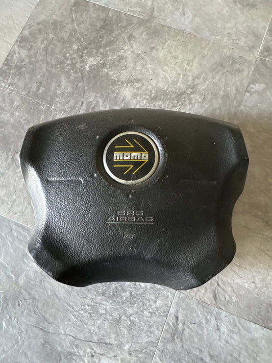 2002 2003 Subaru Impreza & WRX Drivers Airbag Assembly with Yellow Momo Cover 98211FE050ML (2)