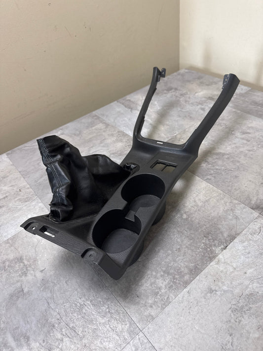 2004-2007 04-07 Subaru Impreza WRX STI Center Console E-Brake Trim Boot Cup Holder