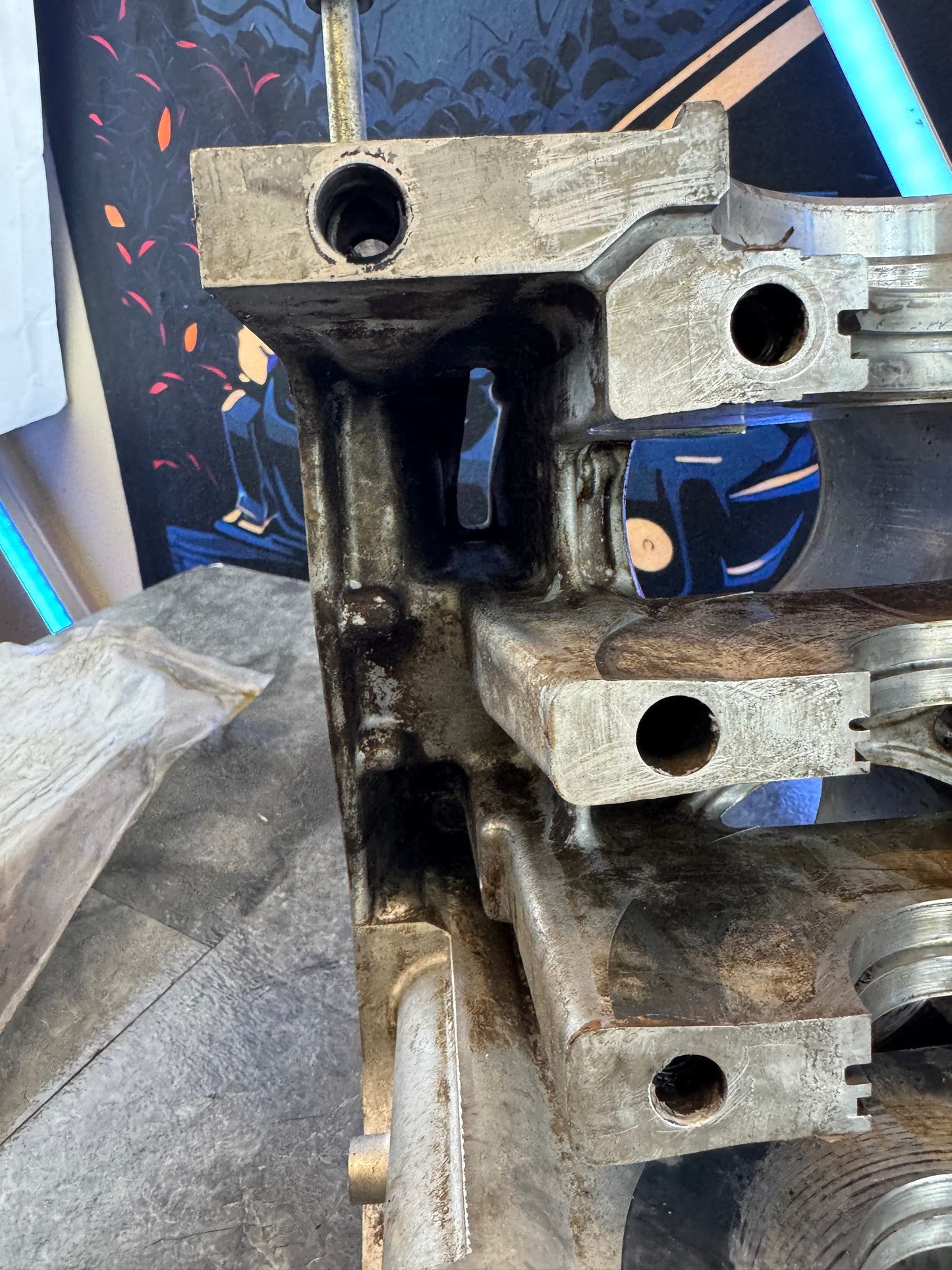 2004-2021 Subaru WRX & STi EJ255 EJ257 EJ 2.5L Engine Block Case Halves Short Block CORE Needs Work