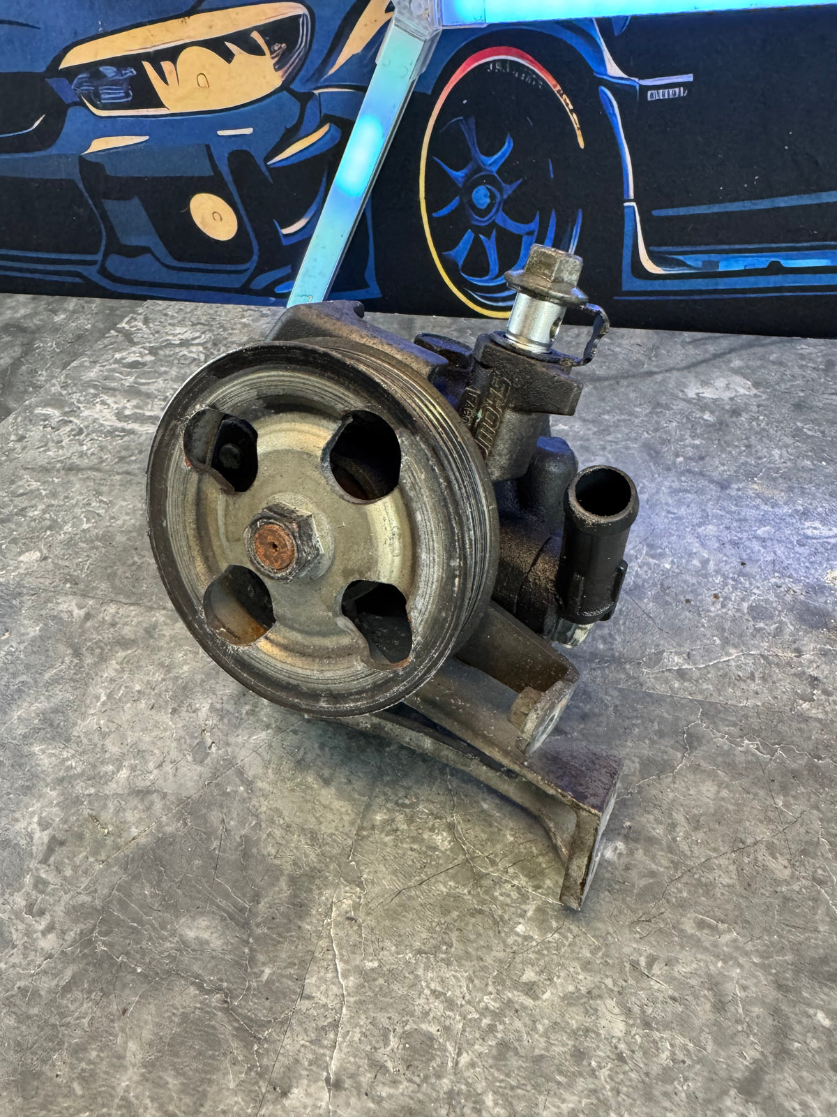 2008-2021 Subaru Impreza WRX STi OEM Power Steering Pump with Mount