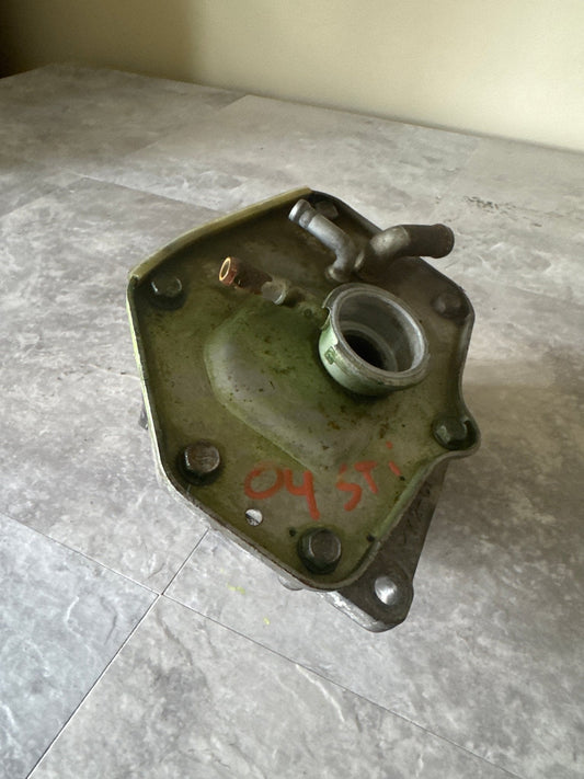 2002-2005 Subaru Impreza WRX STi Metal Coolant Reservoir Expansion Tank OEM No Lid