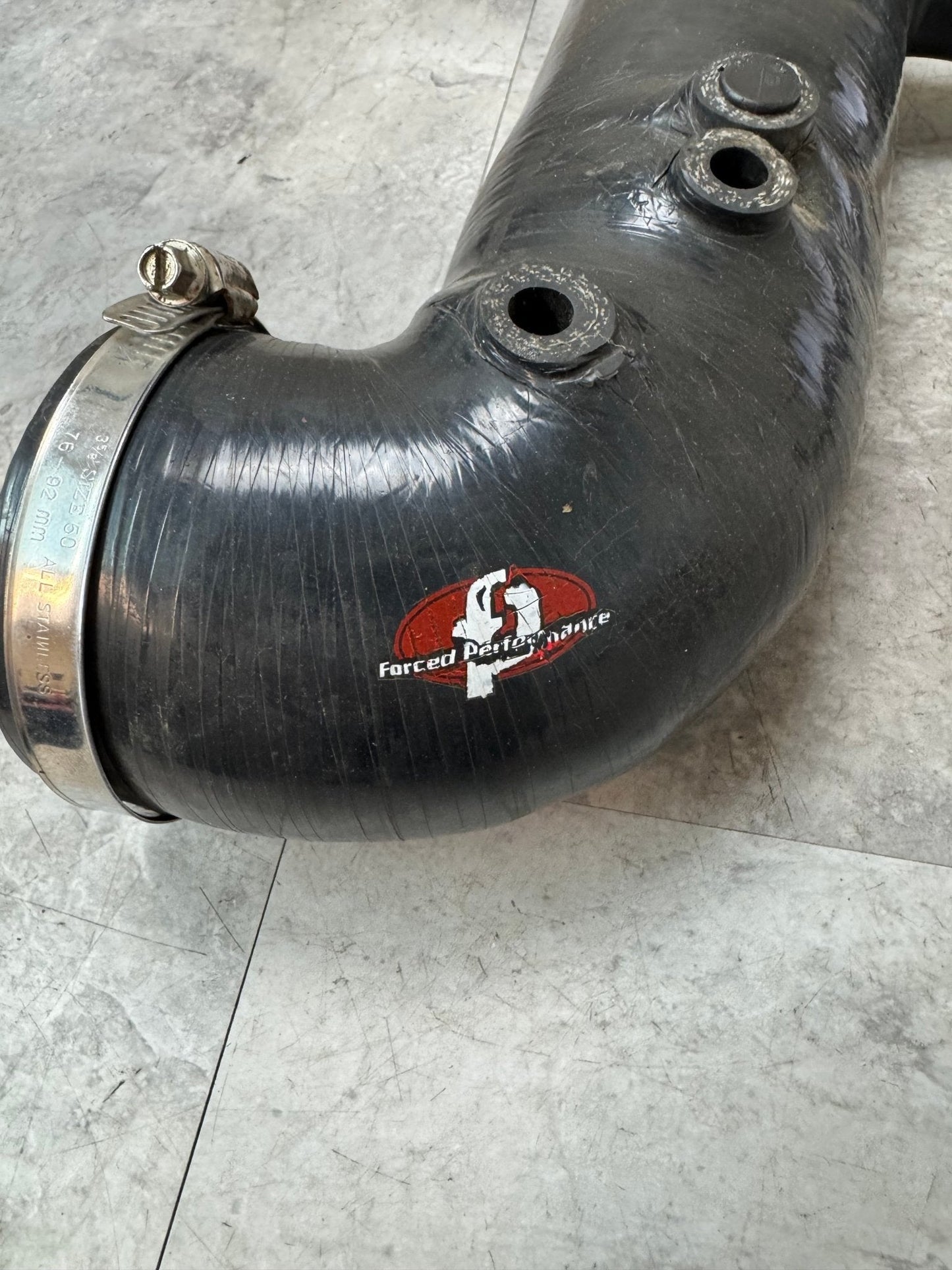 Forced Performance (84mm) Turbo Inlet Hose For Subaru 02-07 WRX/04-21 STi