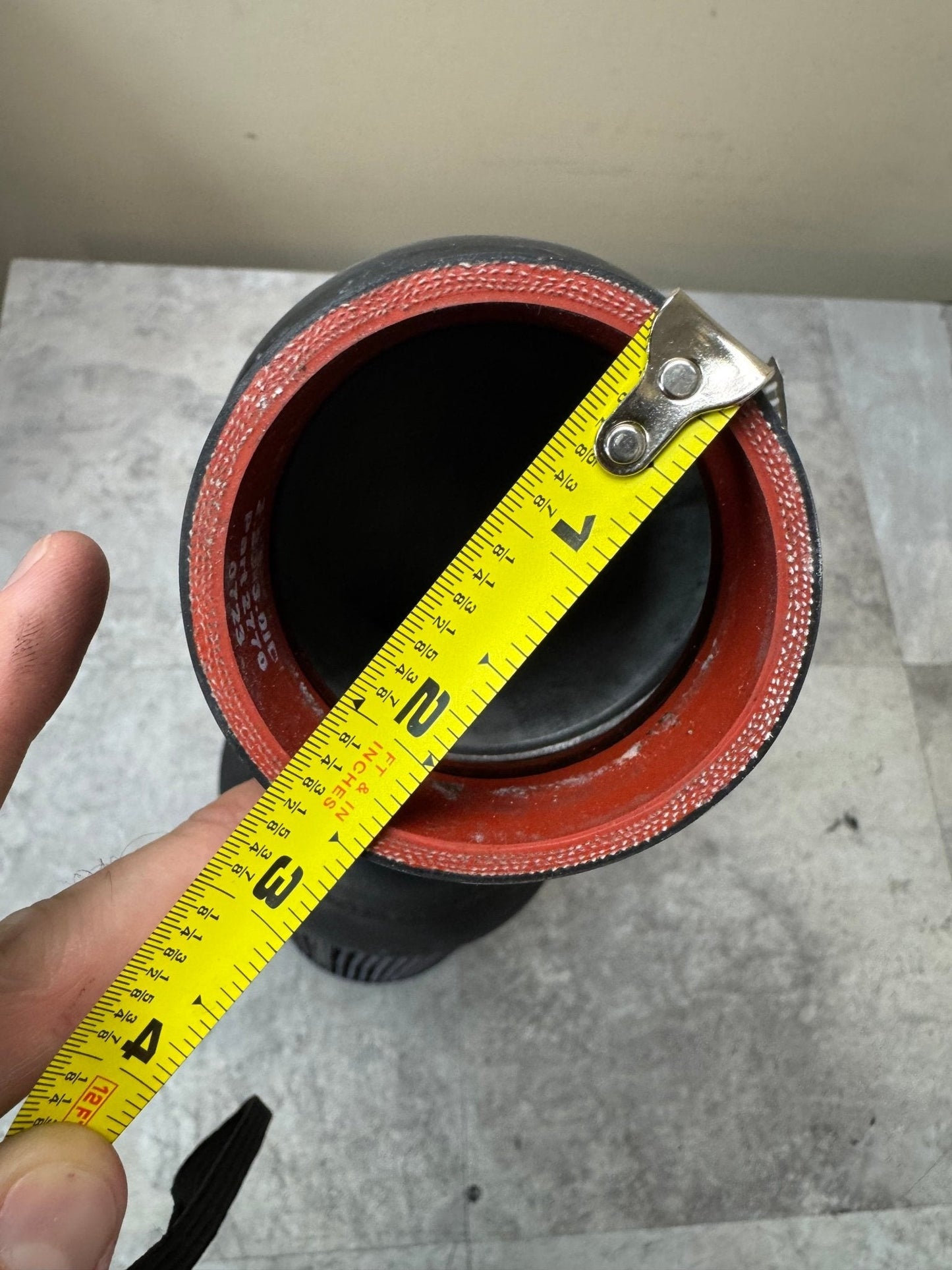 Unbranded Cold Air Intake 08-14 Subaru Impreza WRX STi With Vibrant Performance Reducing Coupler